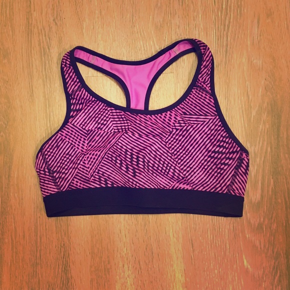 Unavailable. Magenta Sports Bra - Picture 1 of 3